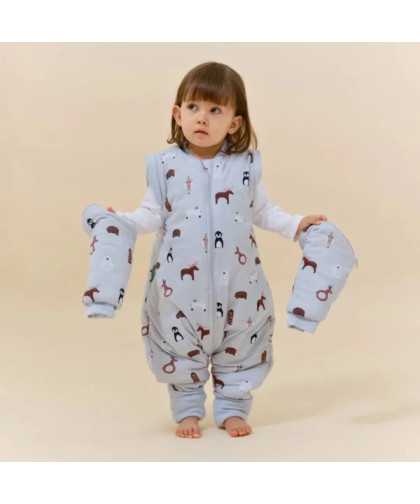 molis&co Pijama Manta Winter Animals 2Y