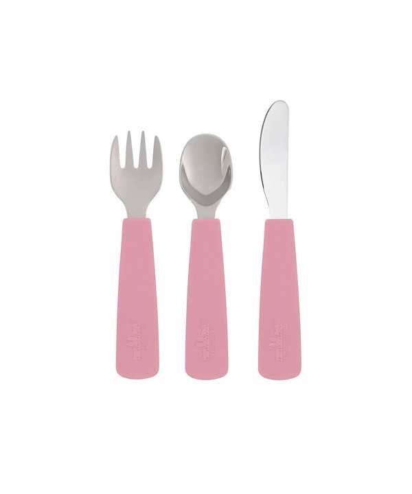 We Might Be Tiny Set Cubiertos Feedie Rosa We Might Be Tiny Set Cubiertos Feedie Rosa