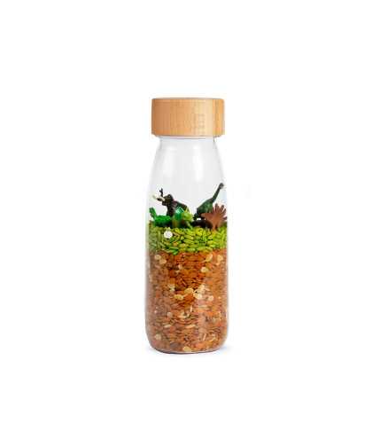Petit Boum Botella Sensorial Spy Jurassic