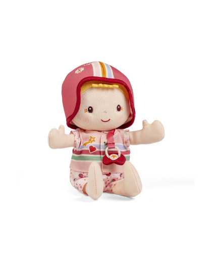 Lilliputiens Muñeca Lena y Asiento Bicicleta