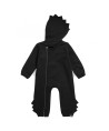 Mono Romper Dino Kukukid Cotton Black