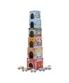 Little Dutch Torre Encajable Ciudad Coches