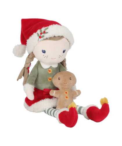 Little Dutch Rosa Muñeca Navidad