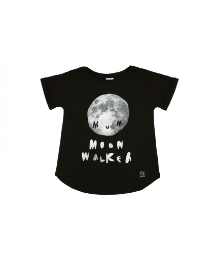 Camiseta Black Moon Walker Kukukid Cotton