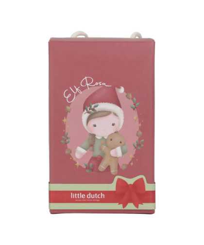 Little Dutch Rosa Muñeca Navidad