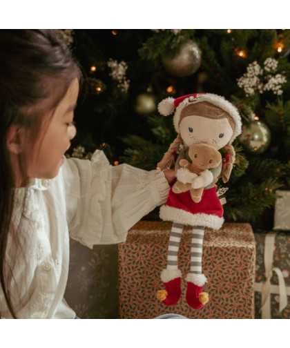Little Dutch Rosa Muñeca Navidad
