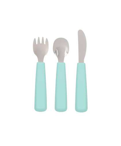 We Might Be Tiny Set Cubiertos Feedie Menta