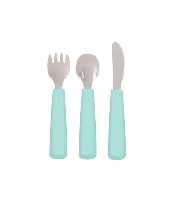 We Might Be Tiny Set Cubiertos Feedie Menta