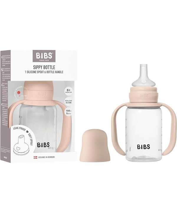 BIBS Biberón Plástico BIBS Silicona  Blush 150ml