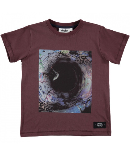 Camiseta Molo Kids Rapo Huckleberry