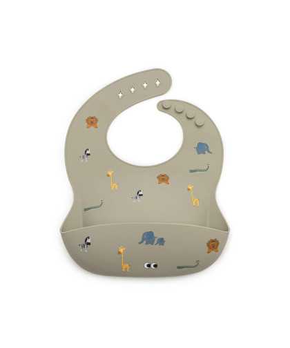 Babero de Silicona Safari Noui Noui