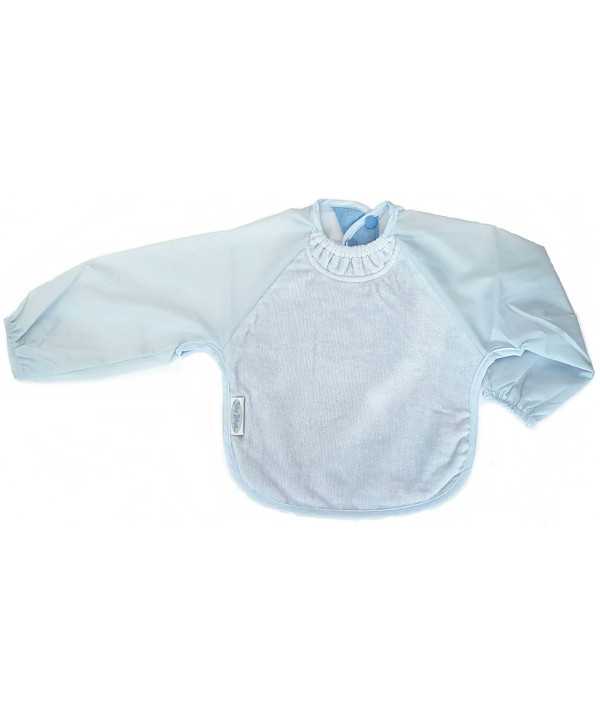 Babero Silly Billyz con Mangas Azul Pastel +6M Silly Billyz