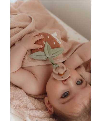 Chupetero Muselina Fresa Little Dutch