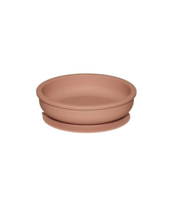 Baby Livia Plato Silicona Teja