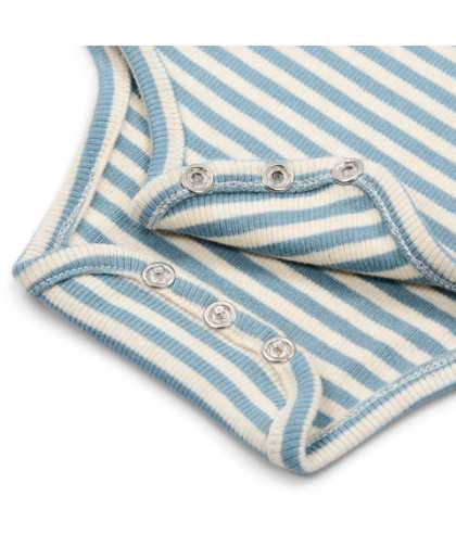 Little Dutch Body Stone Blue Stripe