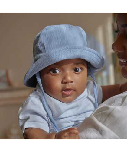 Little Dutch Gorro Newborn Stone Blue