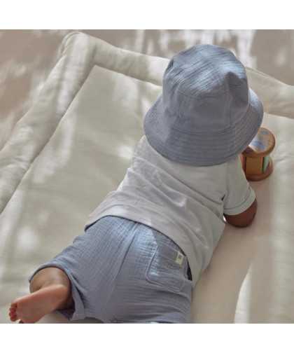 Little Dutch Gorro Newborn Stone Blue