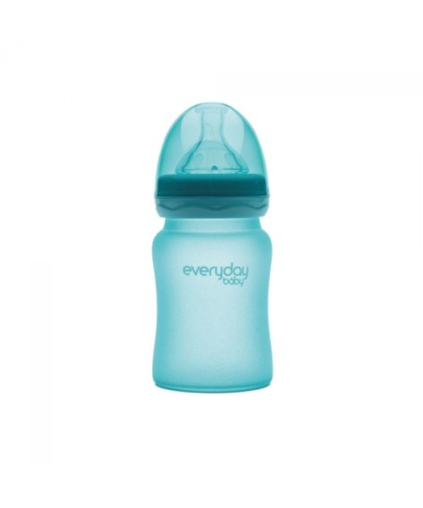  Biberón Cristal Milkhero Azul 150ml Everyday Baby