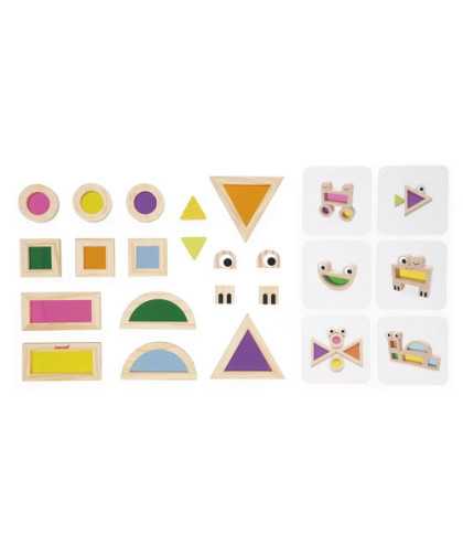 Janod Bloques Translucidos Sensoriales