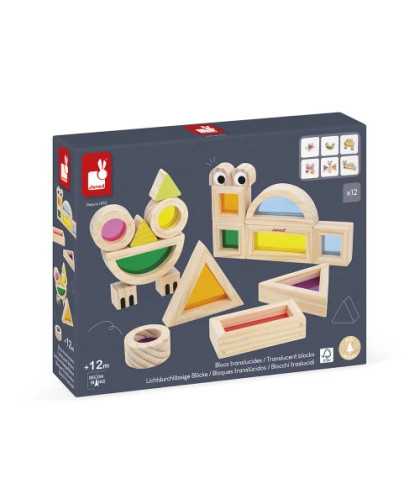 Janod Bloques Translucidos Sensoriales