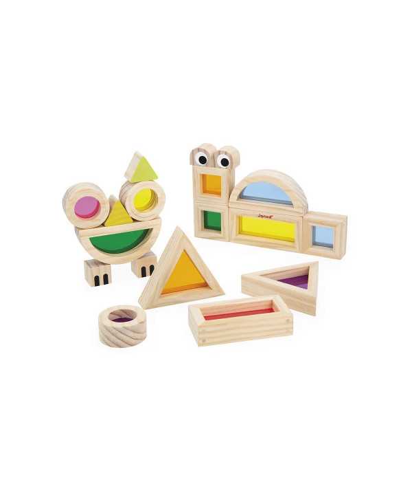 Janod Bloques Translucidos Sensoriales