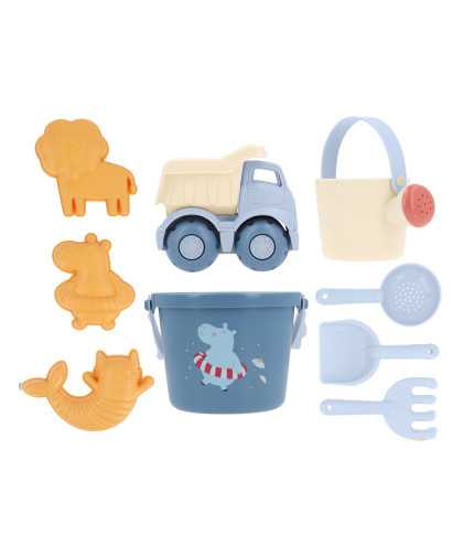 Monnëka Set de Juguetes de Playa Hippos