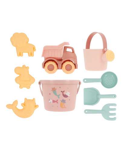 Monnëka Set de Juguetes de Playa Mermaid