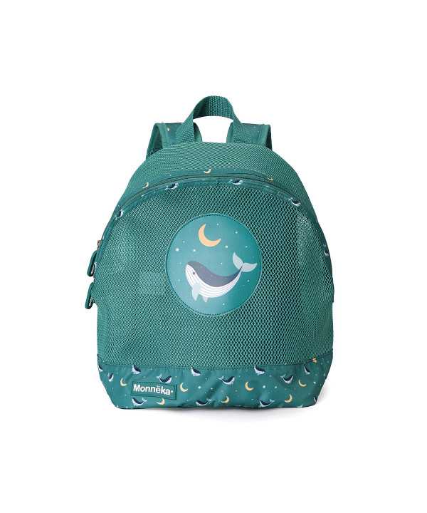 Monnëka Mochila Infantil Antiarena Whale Teal