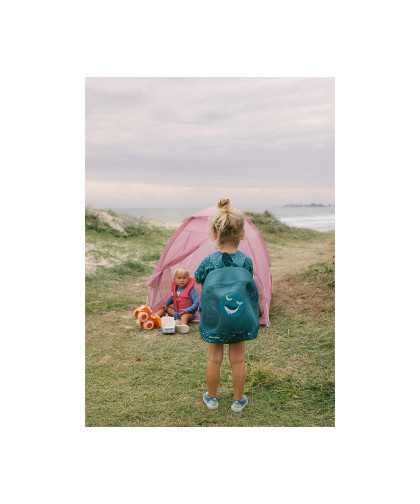 Monnëka Mochila Infantil Antiarena Whale Teal