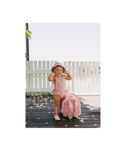 Monnëka Mochila Infantil Antiarena Whale Pink