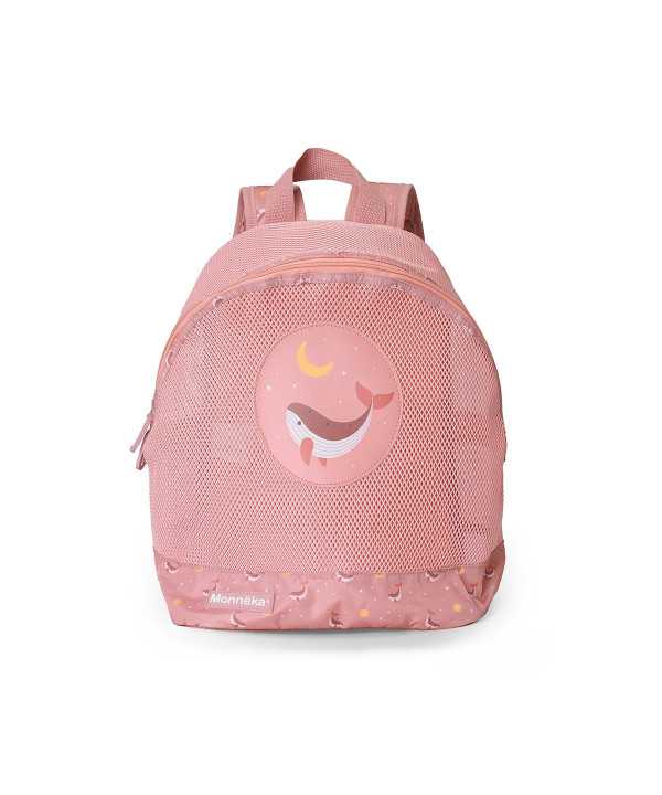 Monnëka Mochila Infantil Antiarena Whale Pink