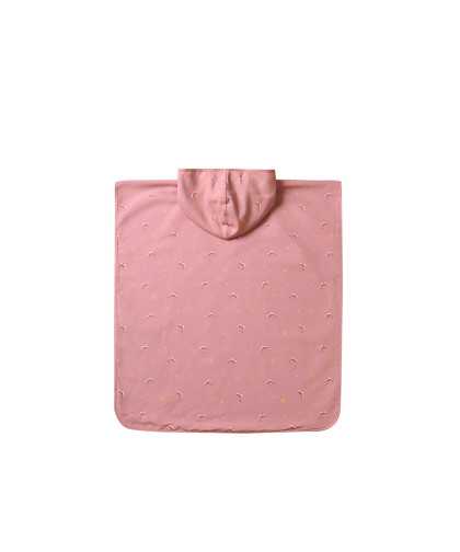 Monnëka Poncho Whale Pink