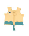 Monnëka Chaleco Flotador Whale Teal T2-3