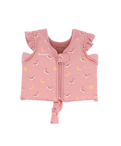 Monnëka Chaleco Flotador Whale Pink  T2-3