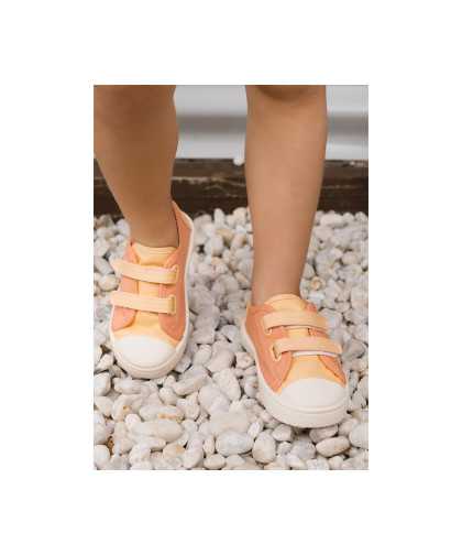 Monnëka Zapatilla Lona Tangerine