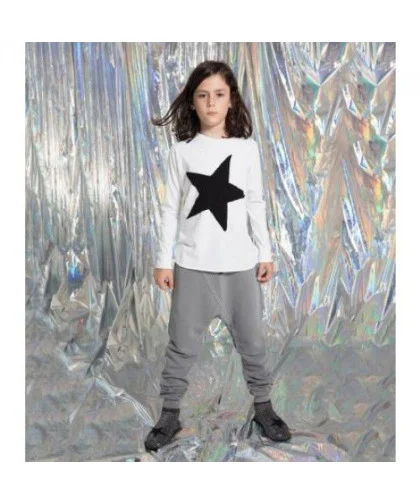 Camiseta Star Patch T-shirt White Nununu 