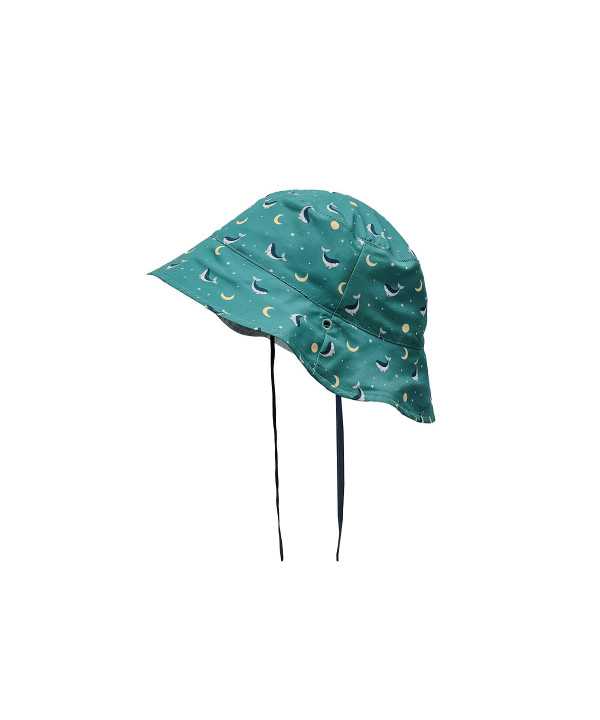 Monnëka Gorro Reversible Whale Teal