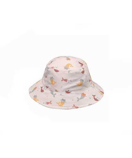 Monnëka Gorro Reversible Mermaid Cats