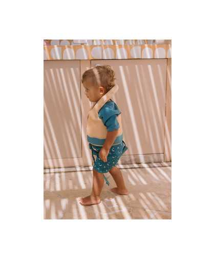 Monnëka Bañador Short Whale Teal