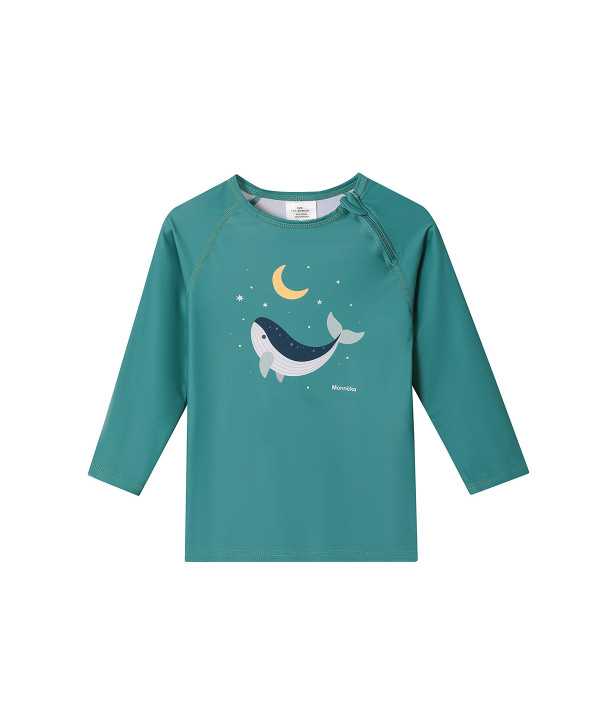 Monnëka Camiseta Protección Whale Teal