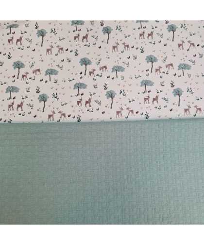 DyDaDos Saco Verano Universal Bambi Azulado