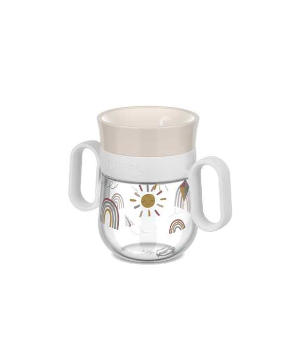 Vaso Antiderrame 360º Mio Sunshine & Rainbow 200 ml