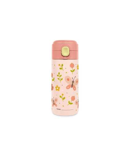 Miniland Steel Junior Bottle Butterfly