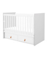 KikkaBoo Cuna Hollee Gris