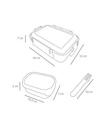 Caja Almuerzo Bento Planes