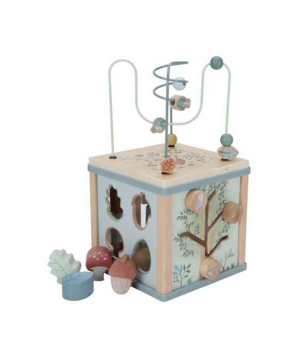 Little Dutch Cubo Actividades Madera Forest Friends