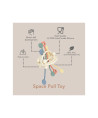 Noüka Juguete Sensorial Space Pull Light Spring