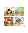 Janod 4 Puzzles Las 4 Estaciones
