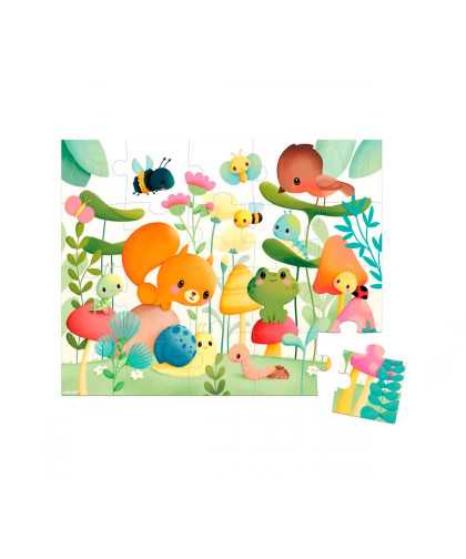 Janod Puzzle Imágenes del Jardín