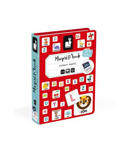 Janod MagnetiBook Alfabeto Español